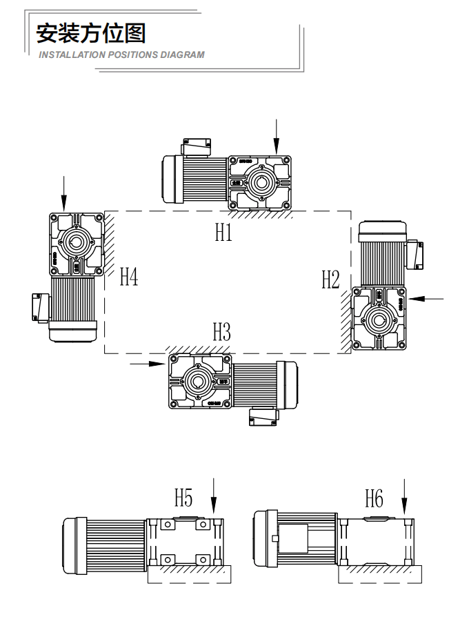 士元電機(jī),準(zhǔn)雙曲面減速機(jī),直交軸減速機(jī)電機(jī)樣本