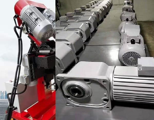 鋼板銑邊機減速機 士元SGF型直角減速電機的應(yīng)用